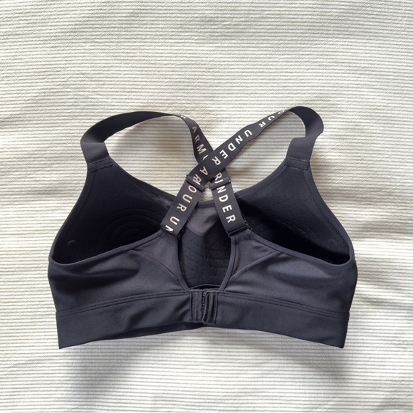 Under Armour Sports Bra Bundle (2) | Medium | Infinity + Crossback | Black - Picture 12 of 16